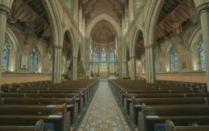 Bury Parish Church in Bury England, representing the local broadband coverage area